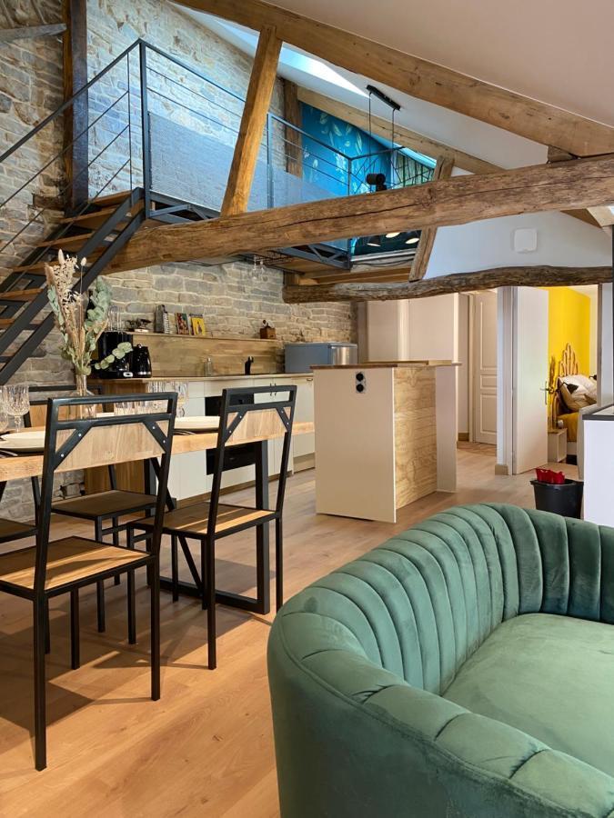 Logement Entier Noyers - L'Appart Des Anges 2 Ngoại thất bức ảnh
